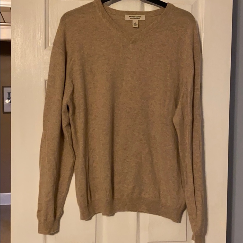 Pronto-Uomo 100% cashmere sweater